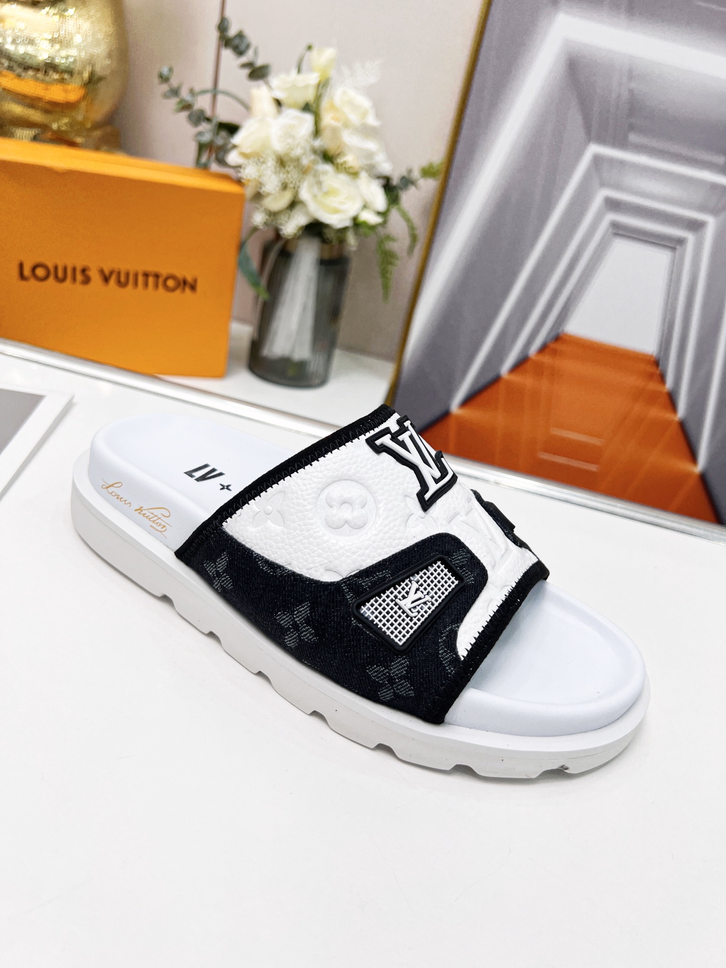 Men Women L*ouis V*uitton Slippers Maikesneakers
