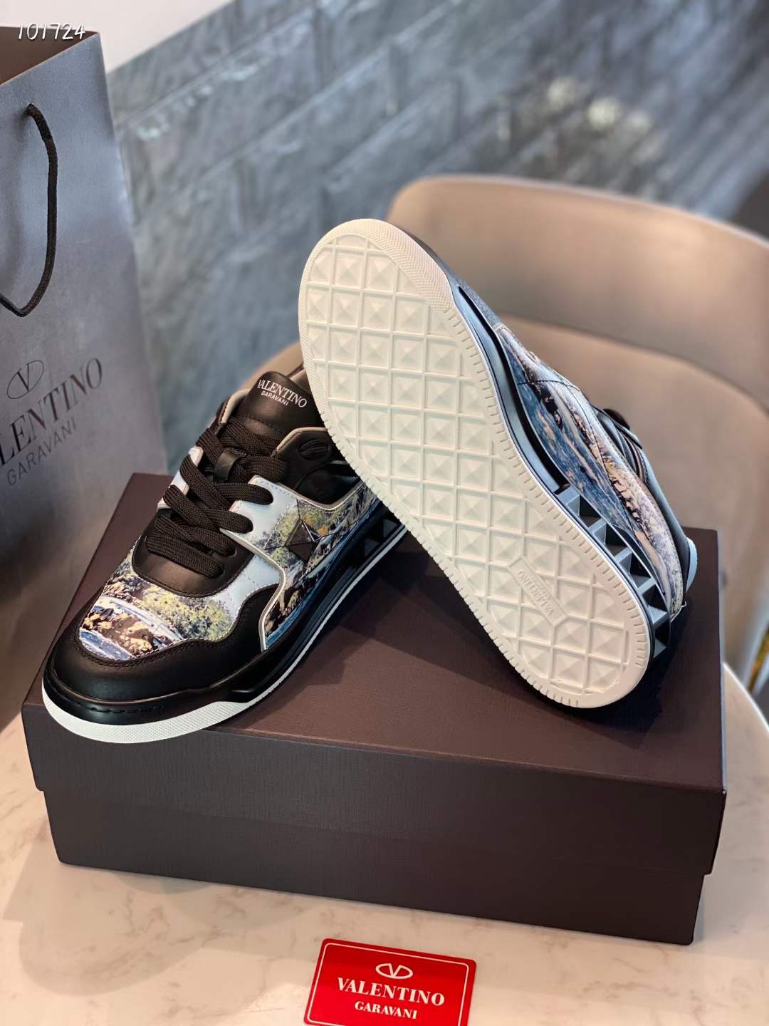 Women Men V*alentino Sneakers Maikesneakers