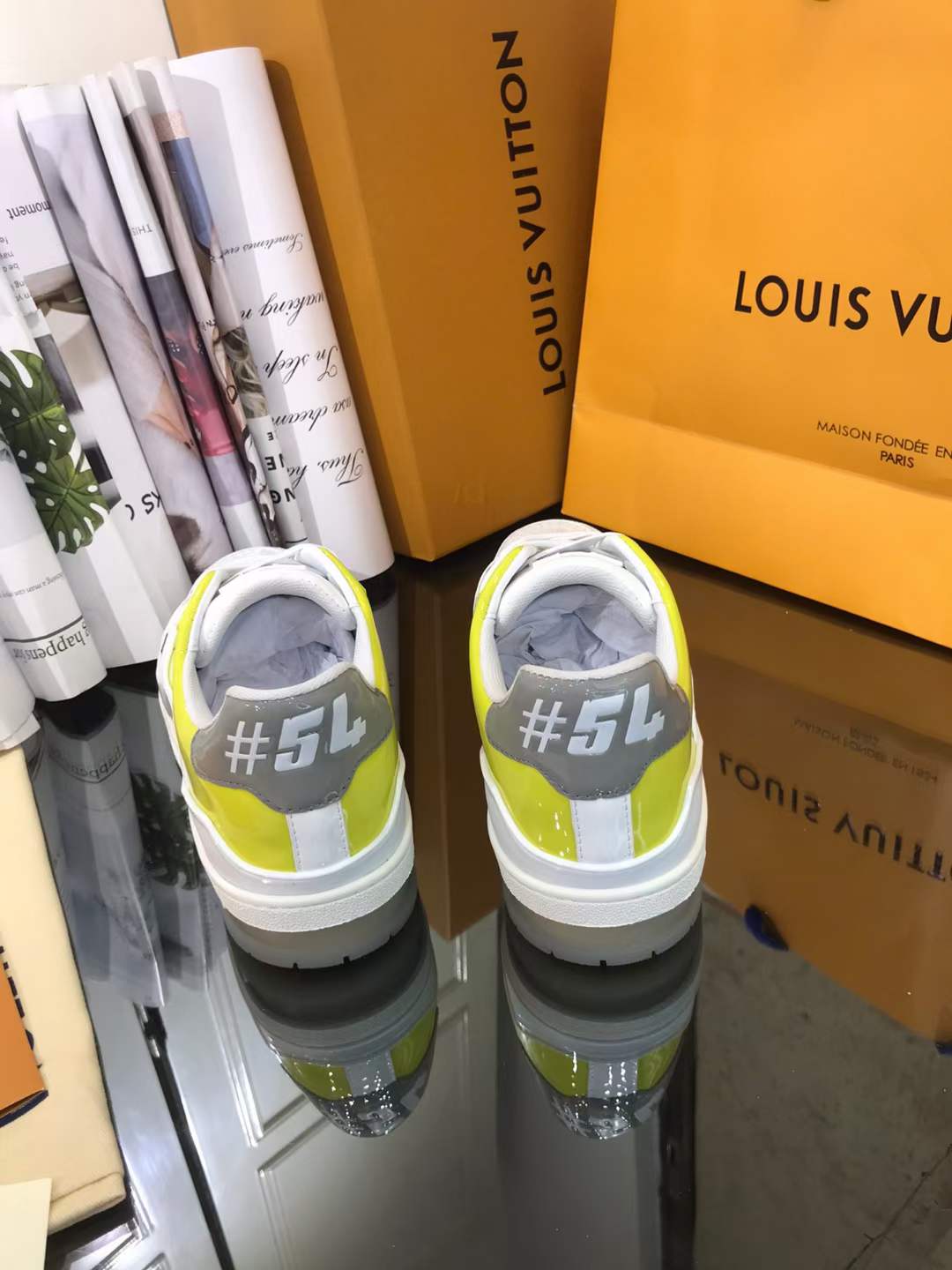 Men Women L*ouis V*uitton Top Sneakers