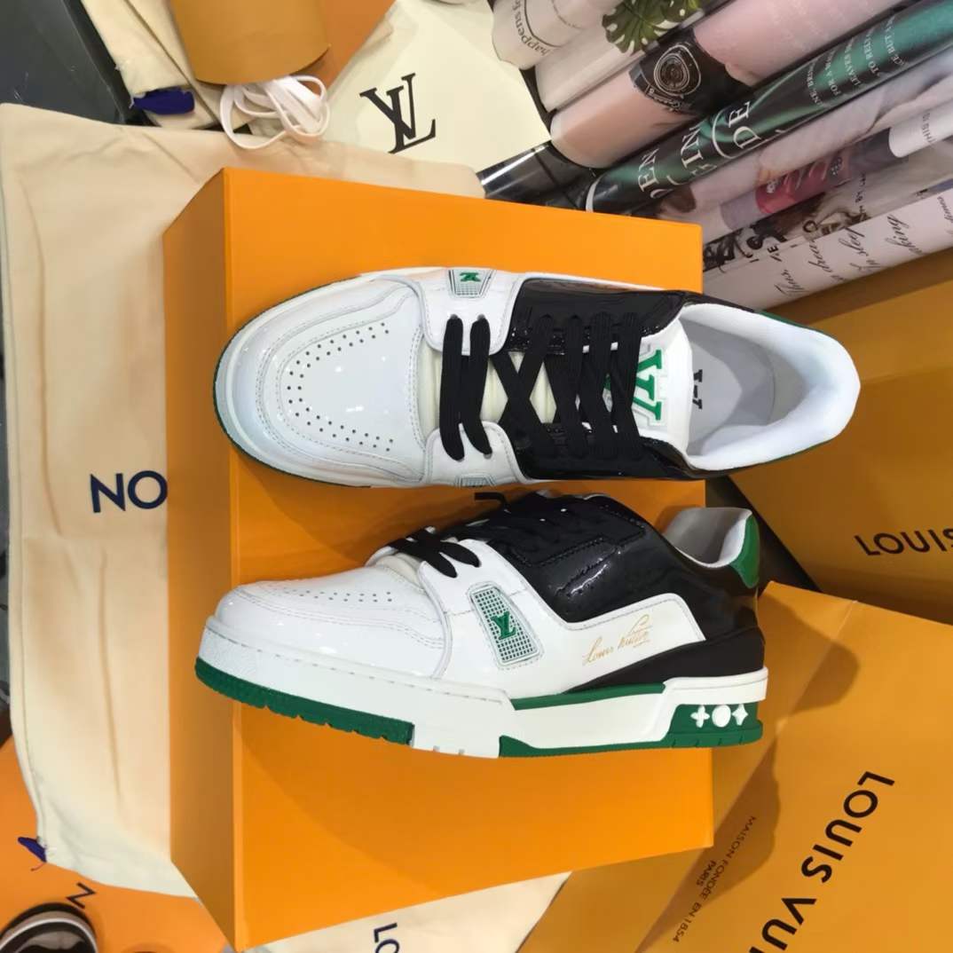 Men Women L*ouis V*uitton Top Sneakers