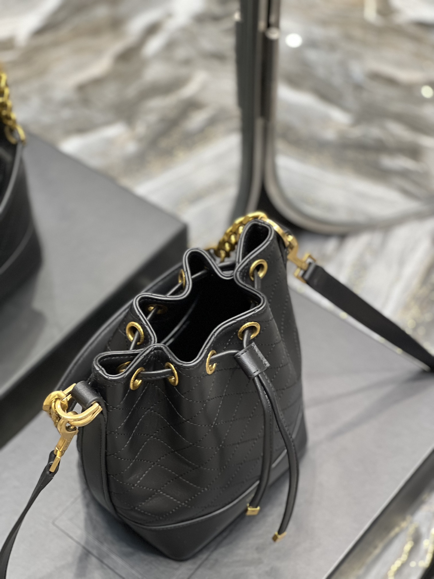 Y*SL Bag Top Quality 14.5*20*12CM