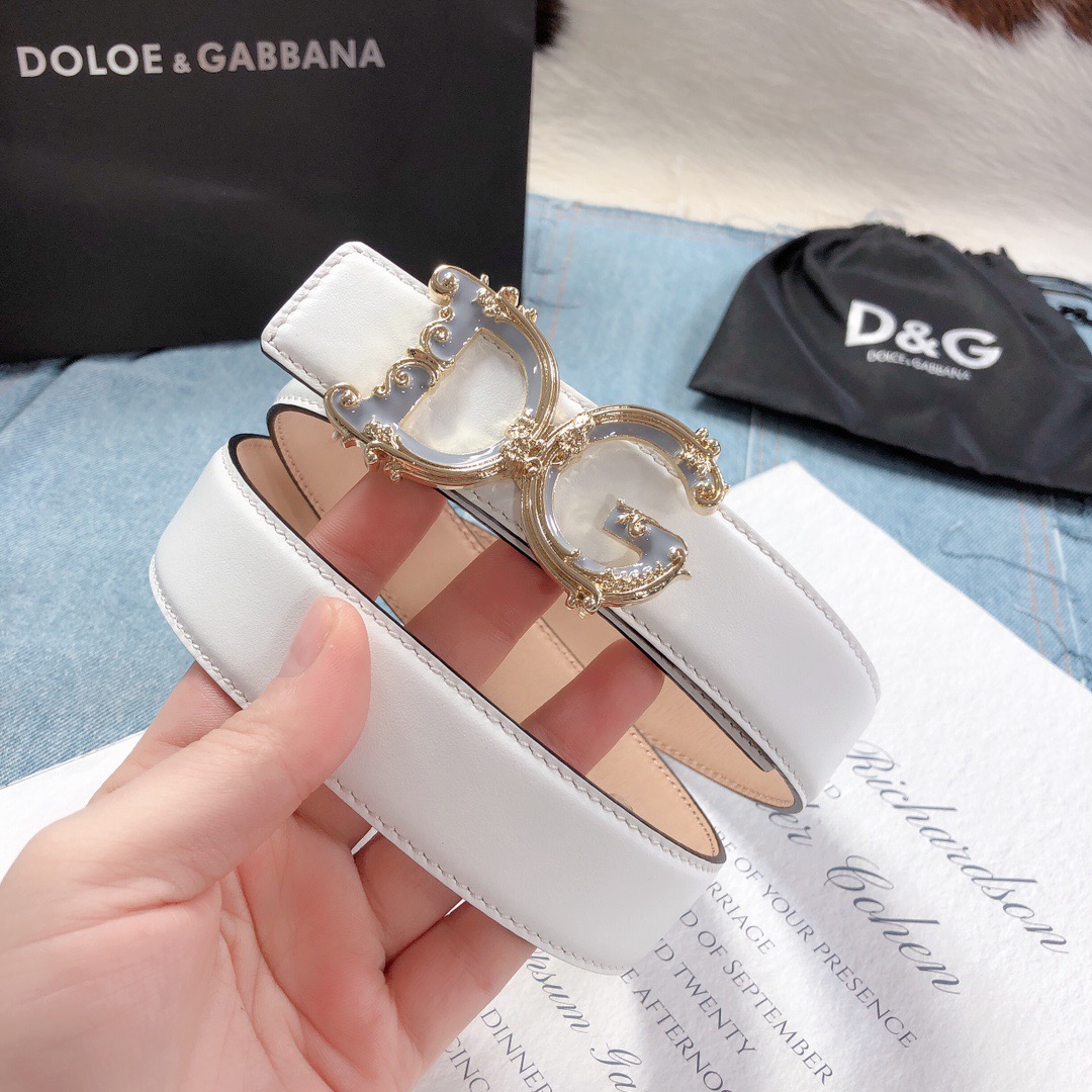 D&G Belts 30MM Maikesneakers