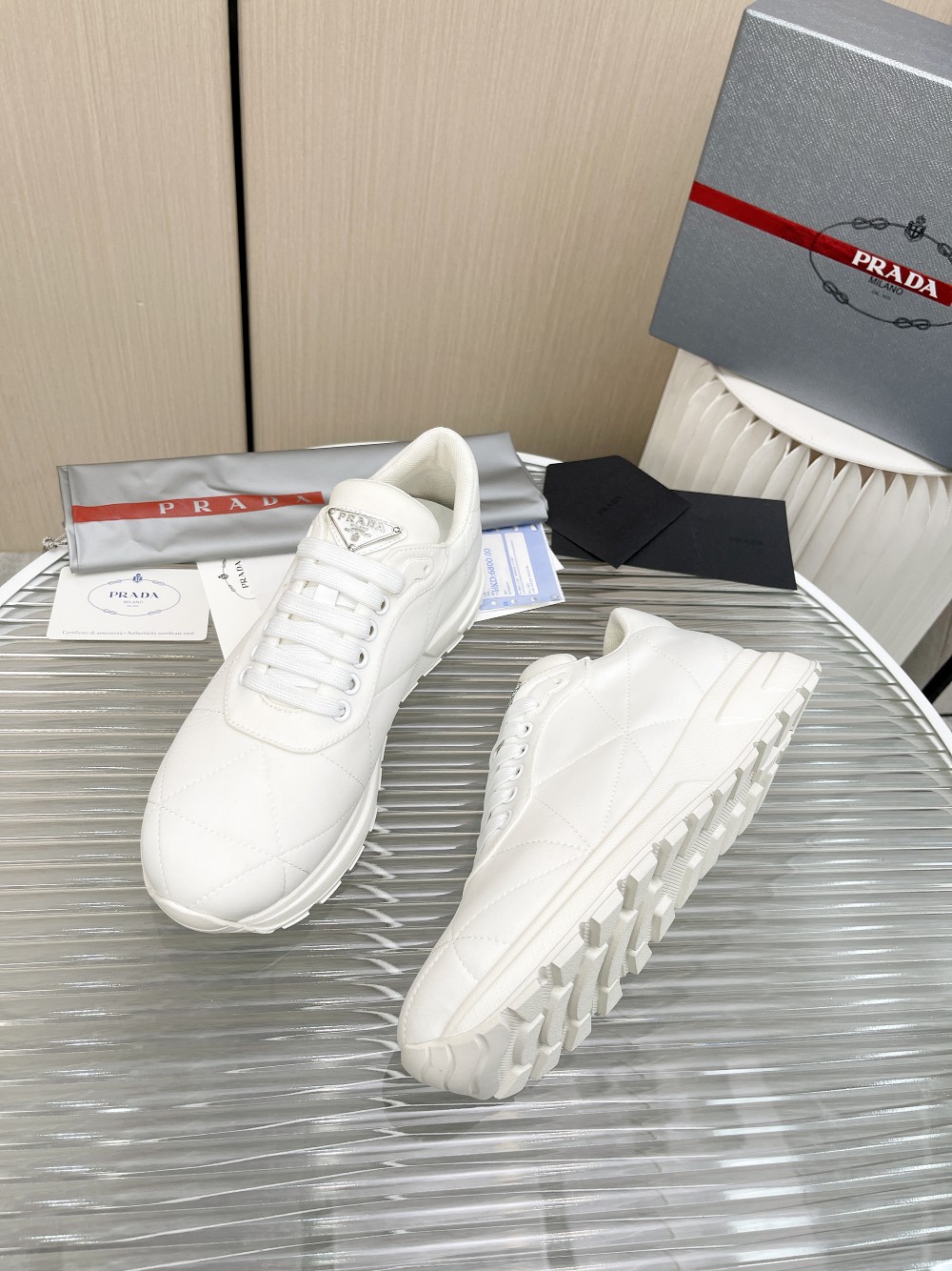 Men P*rada Top Sneaker （ ）