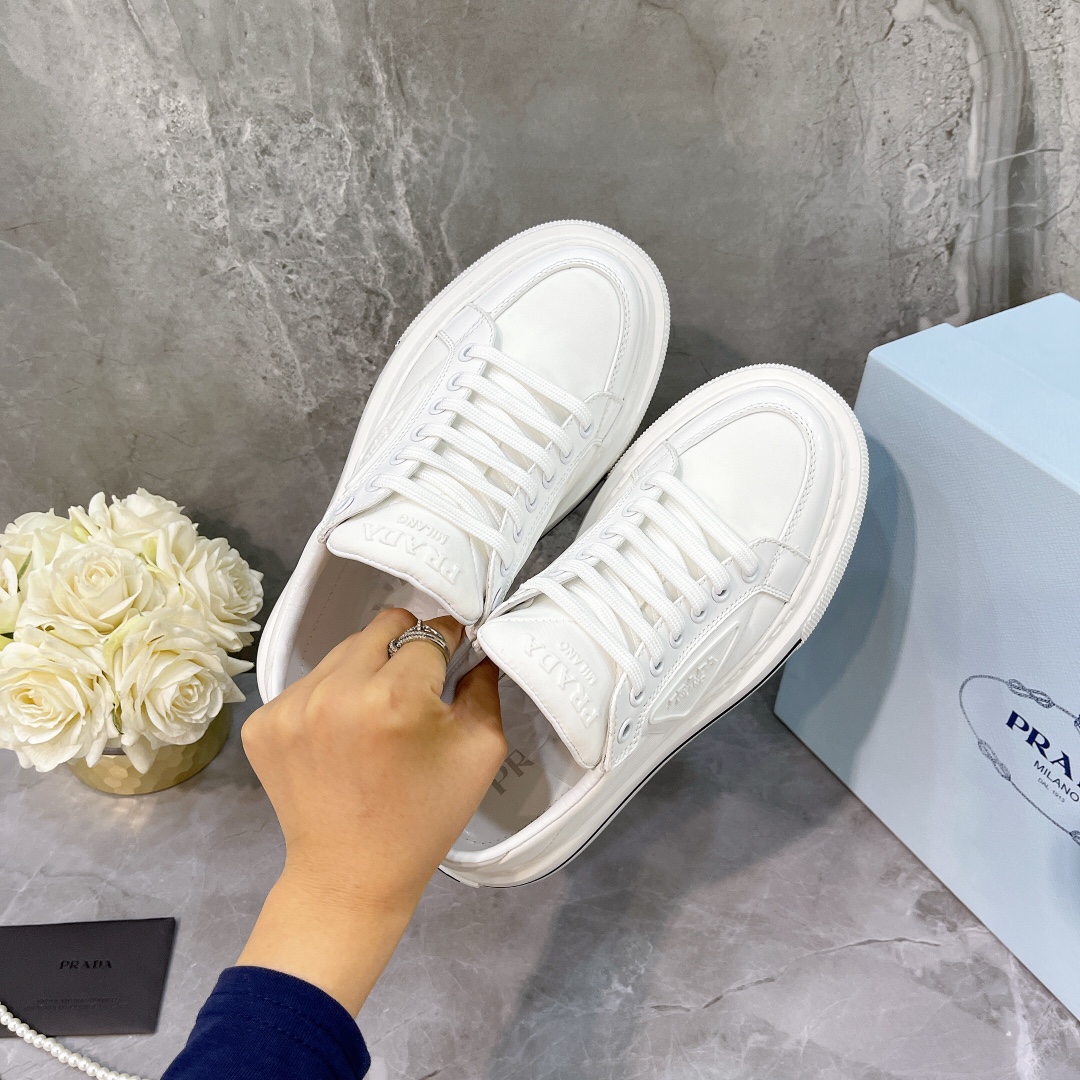 Men Women P*rada Top Sneaker （ ）