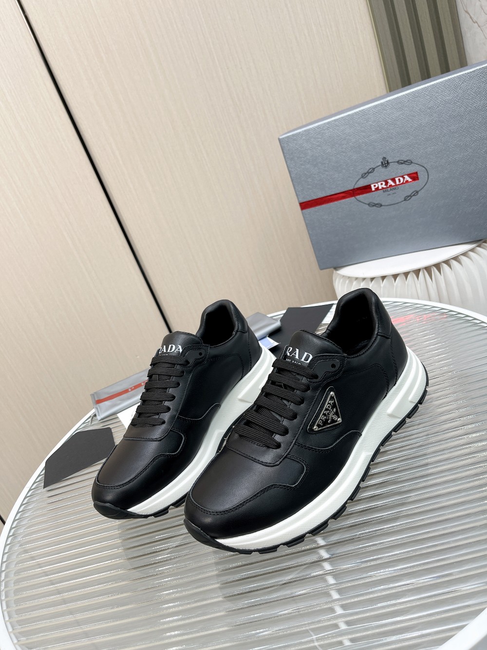 Men P*rada Top Sneaker （ ）