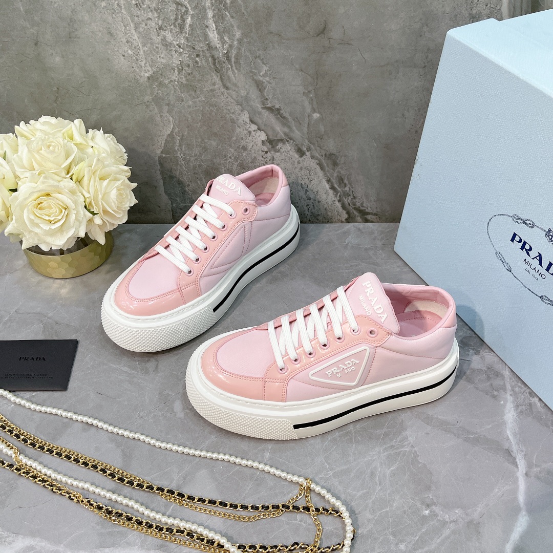 Men Women P*rada Top Sneaker （ ）