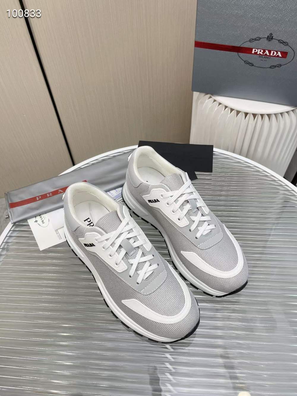 Men P*rada Top Sneaker （ ）