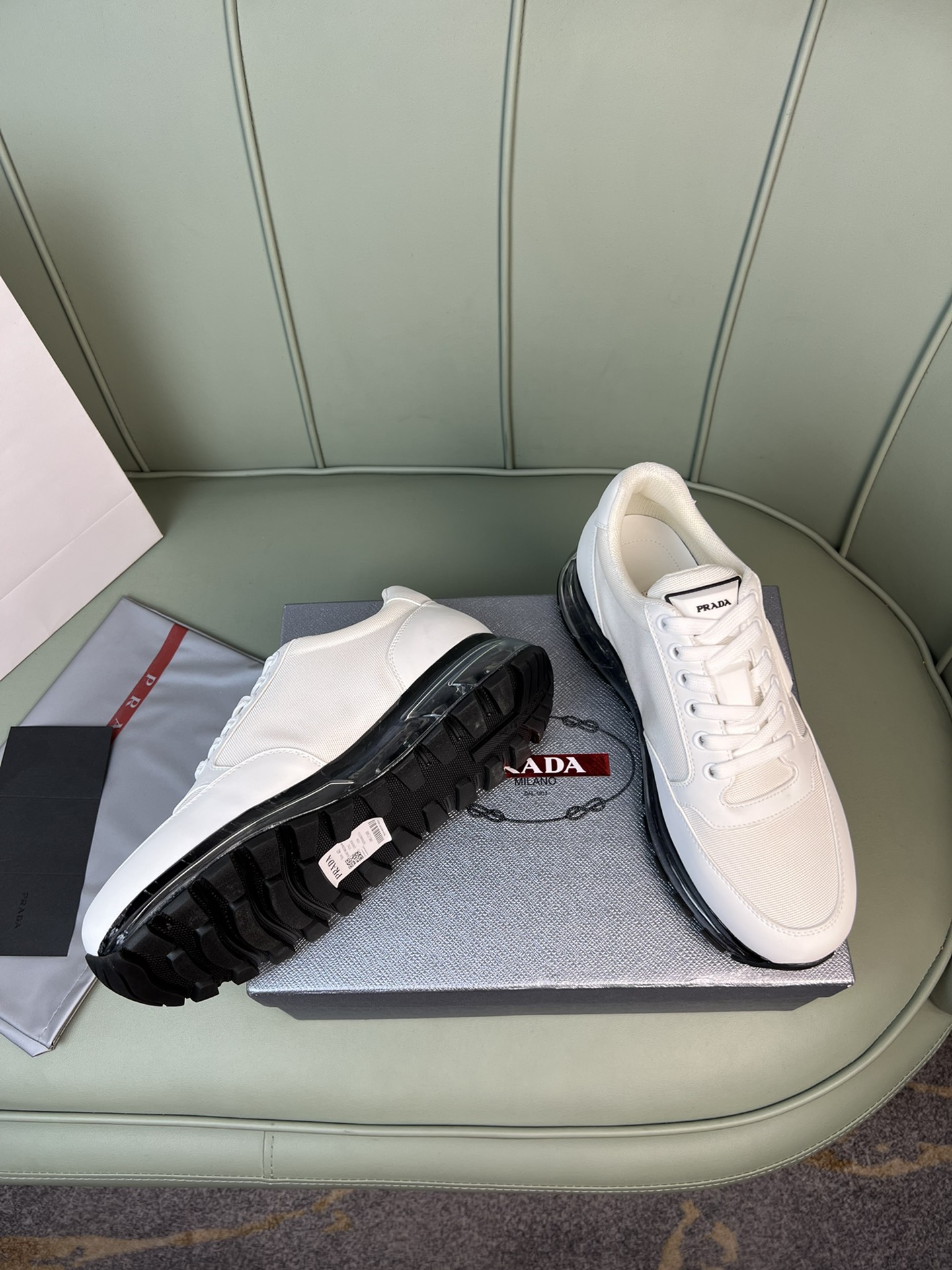 Men P*rada Top Sneaker （ ）