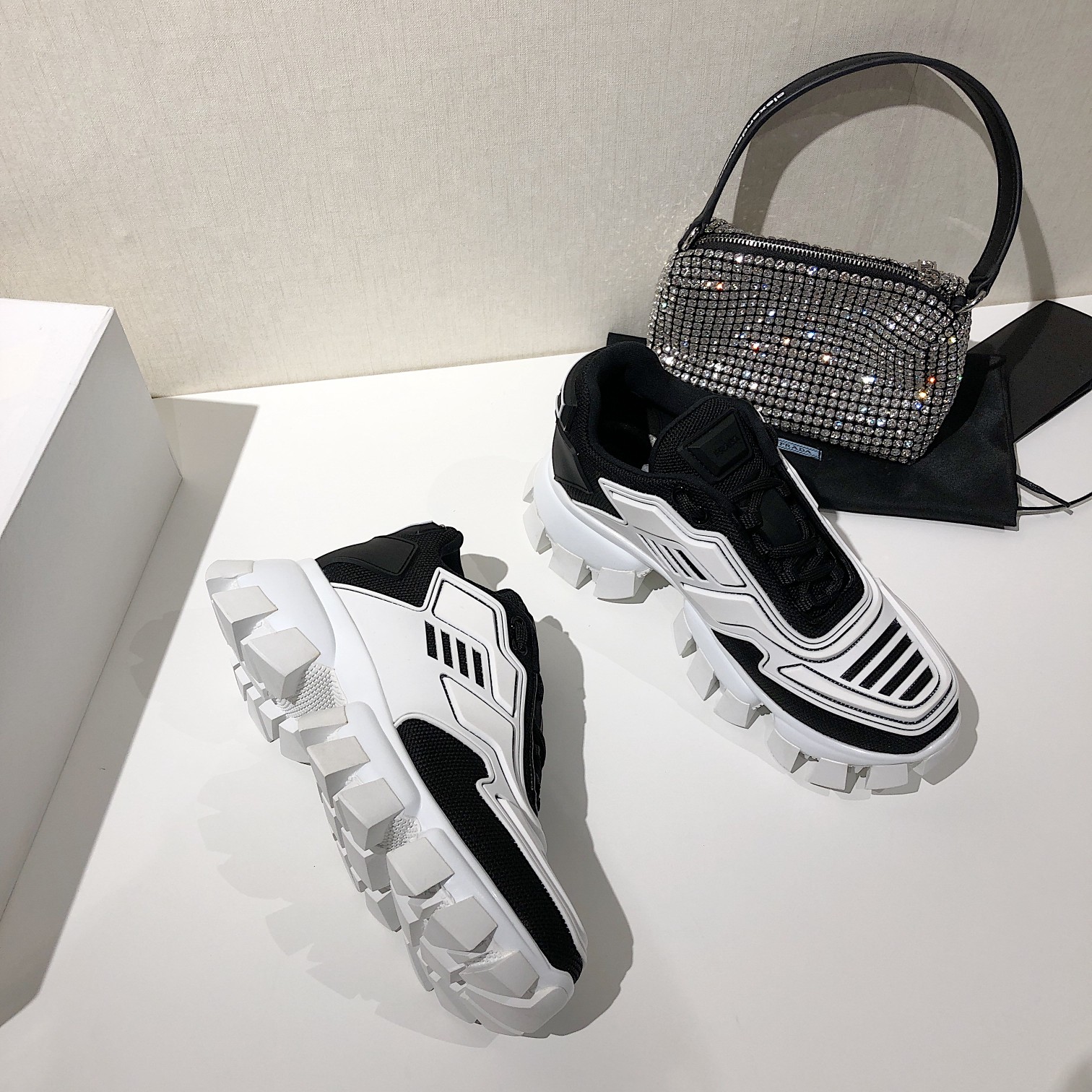 Men P*rada Top Sneaker ( )