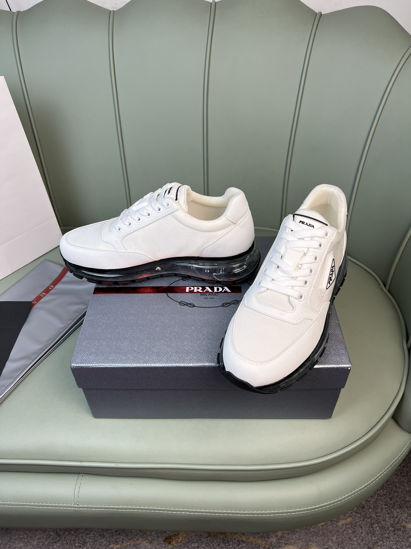 Men P*rada Top Sneaker （ ）