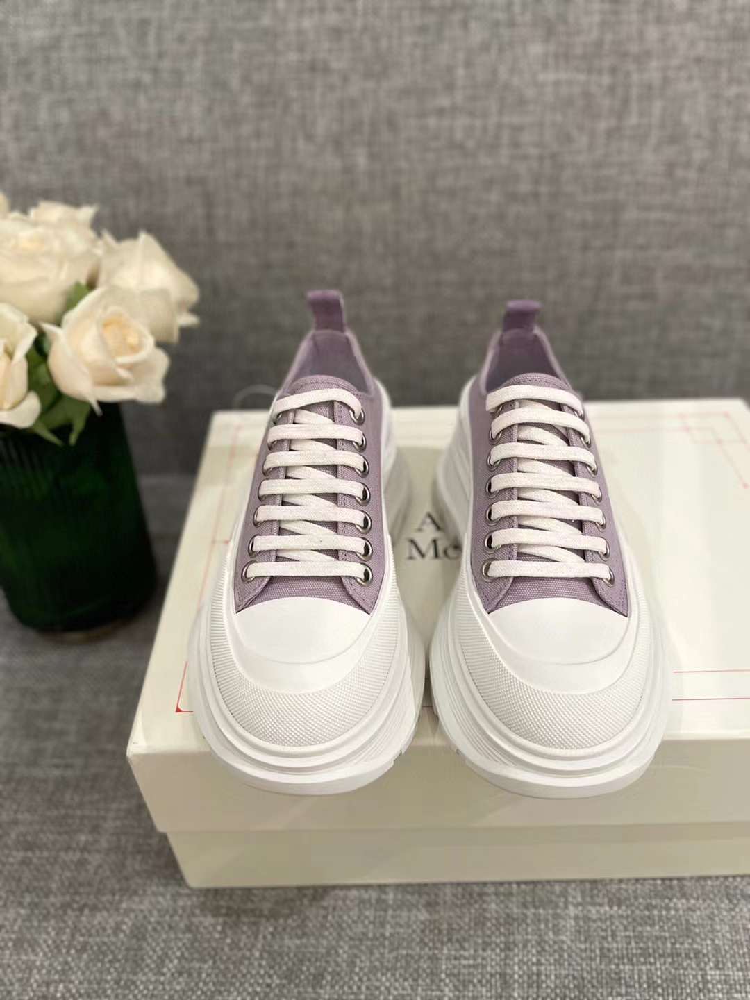 Men Women A*lexander M*cqueen Top Sneaker （ ）