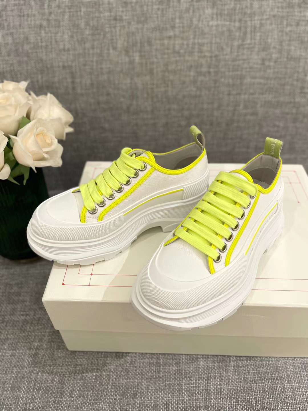 Men Women A*lexander M*cqueen Top Sneaker （ ）