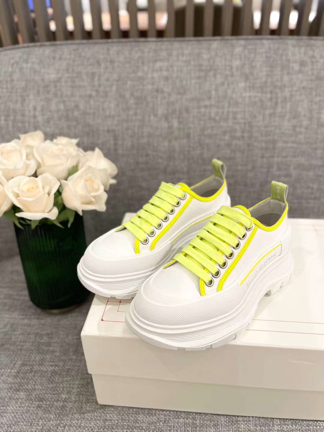 Men Women A*lexander M*cqueen Top Sneaker （ ）