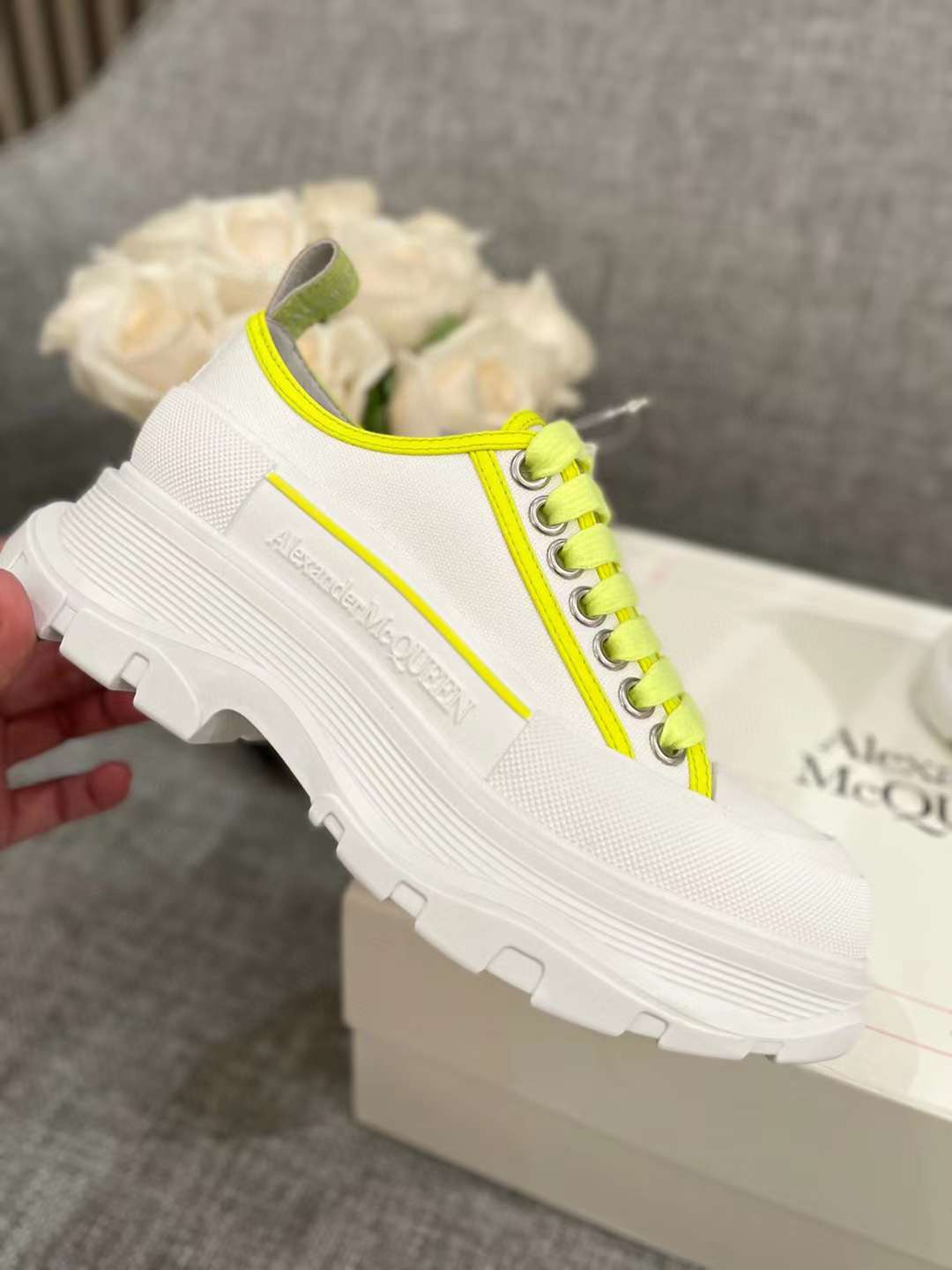 Men Women A*lexander M*cqueen Top Sneaker （ ）