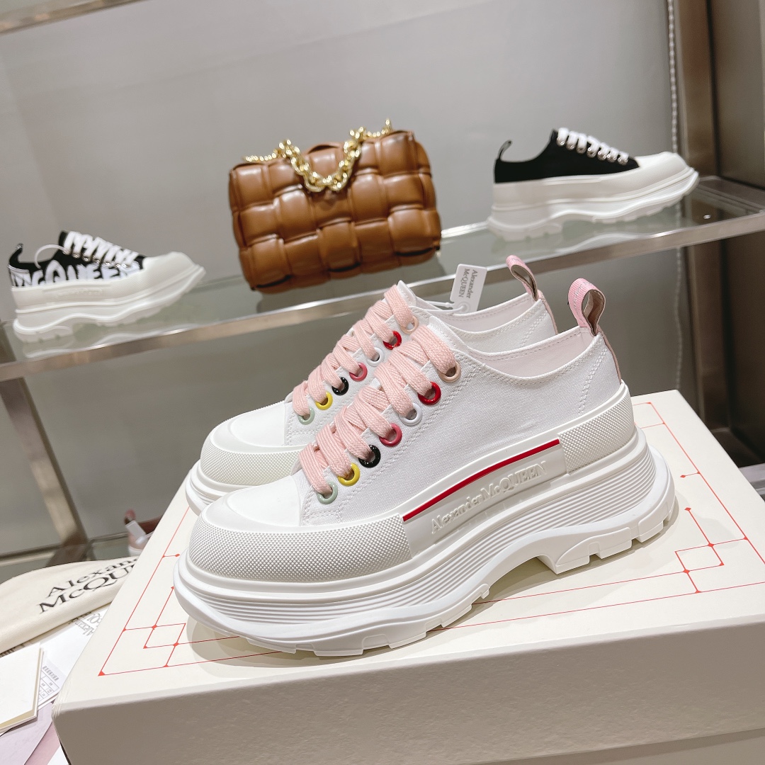 Men Women A*lexander M*cqueen Top Sneaker （ ）