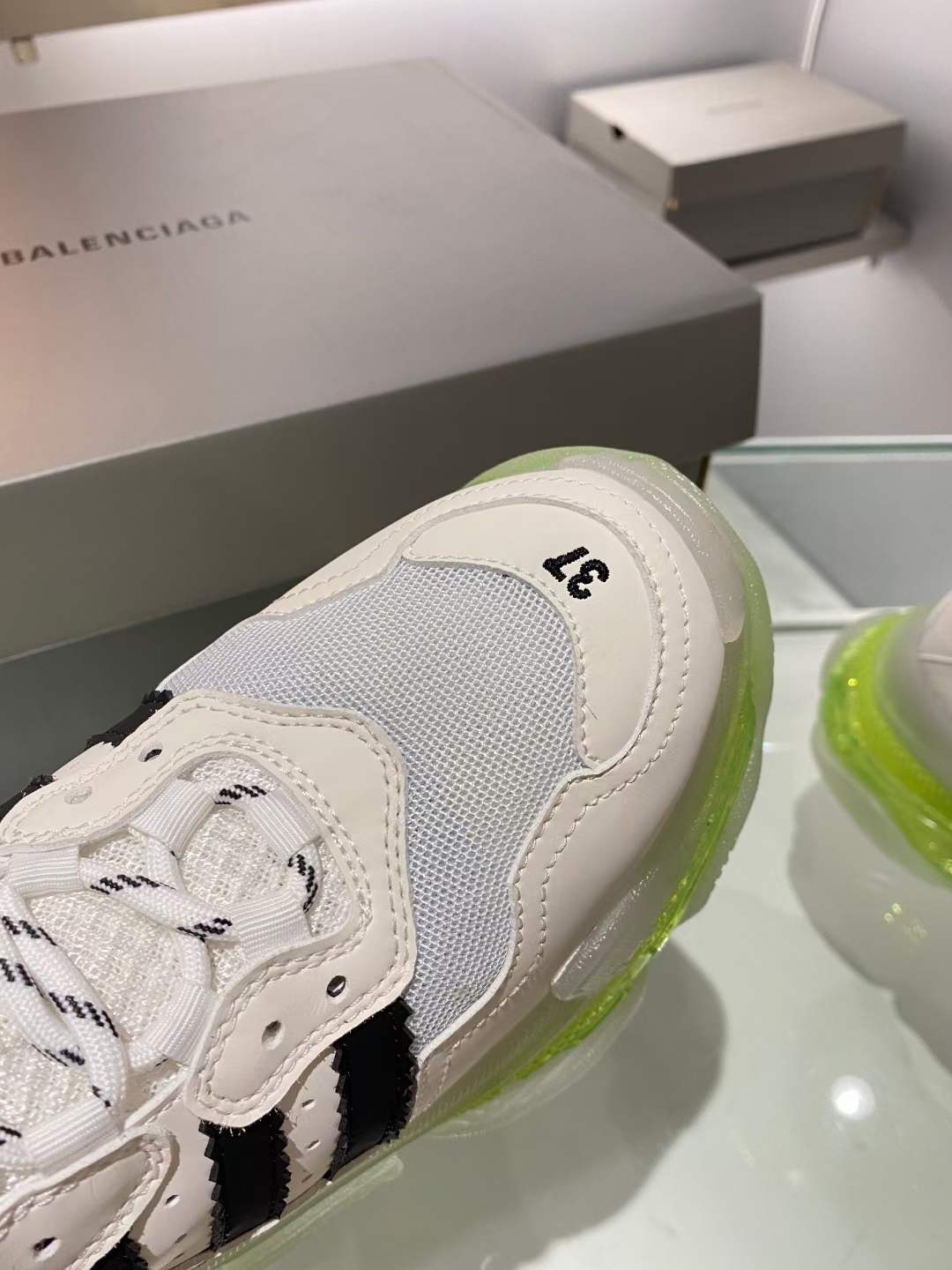 Women Men B*alenciaga Top Sneakers