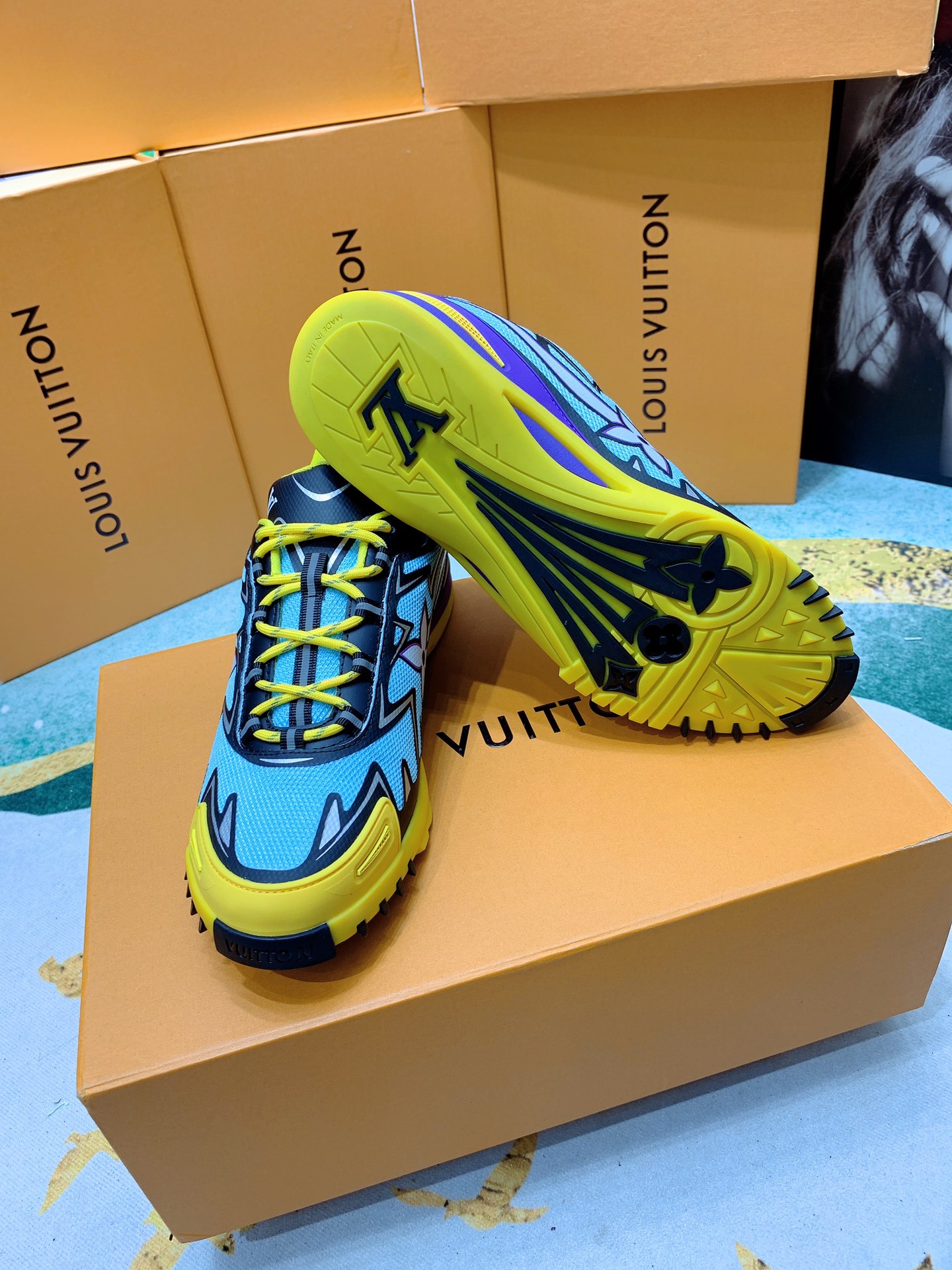 Men Women L*ouis V*uitton Top Sneaker Maikesneakers