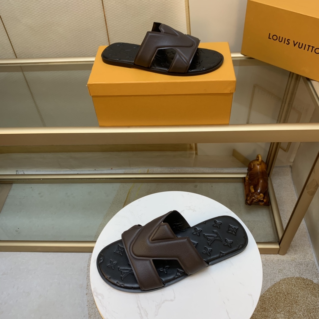 Men Women H*ermes Top Sandals