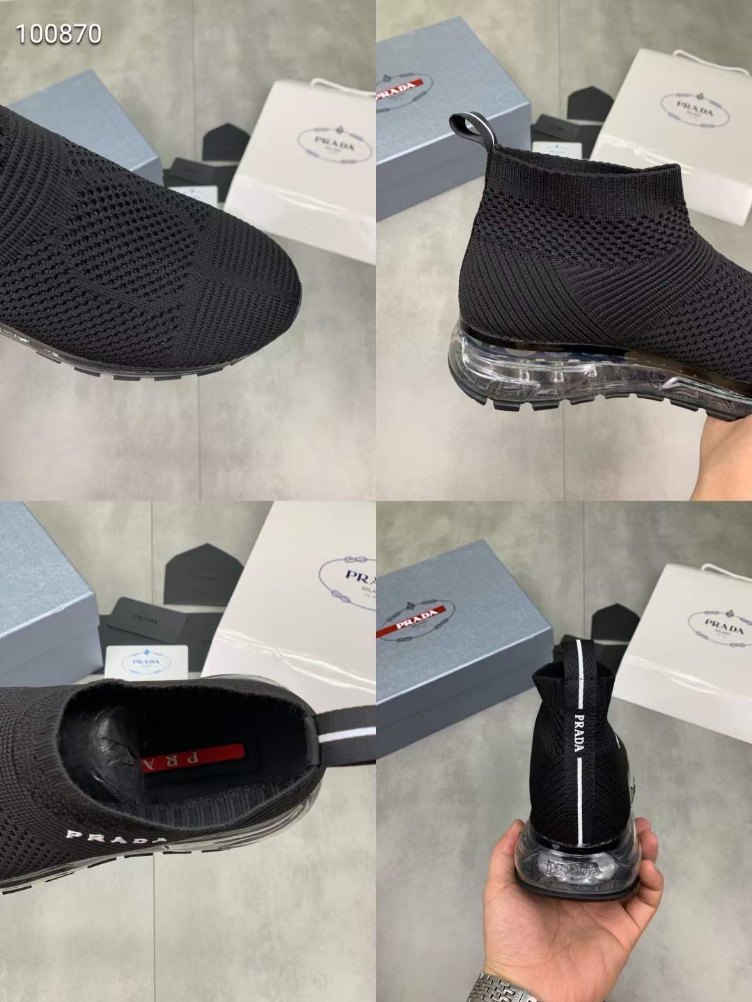 Men P*radaTop Sneakers