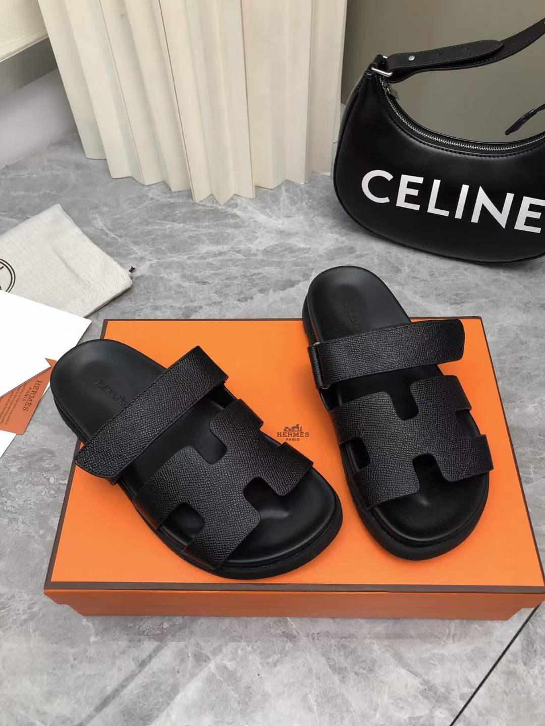 Men Women H*ermes Top Sandals