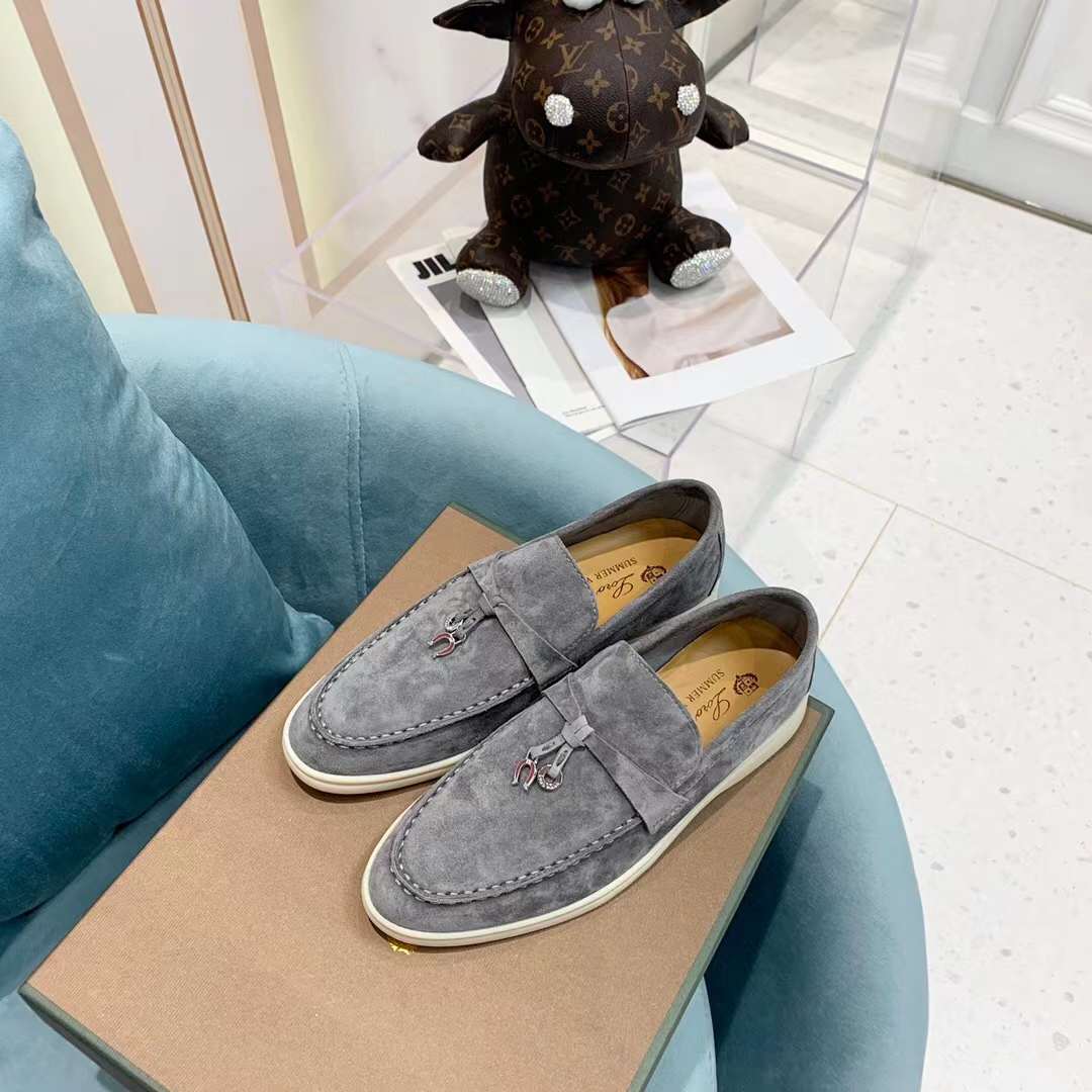 Men Women L*oro P*iana Top Loafer （）