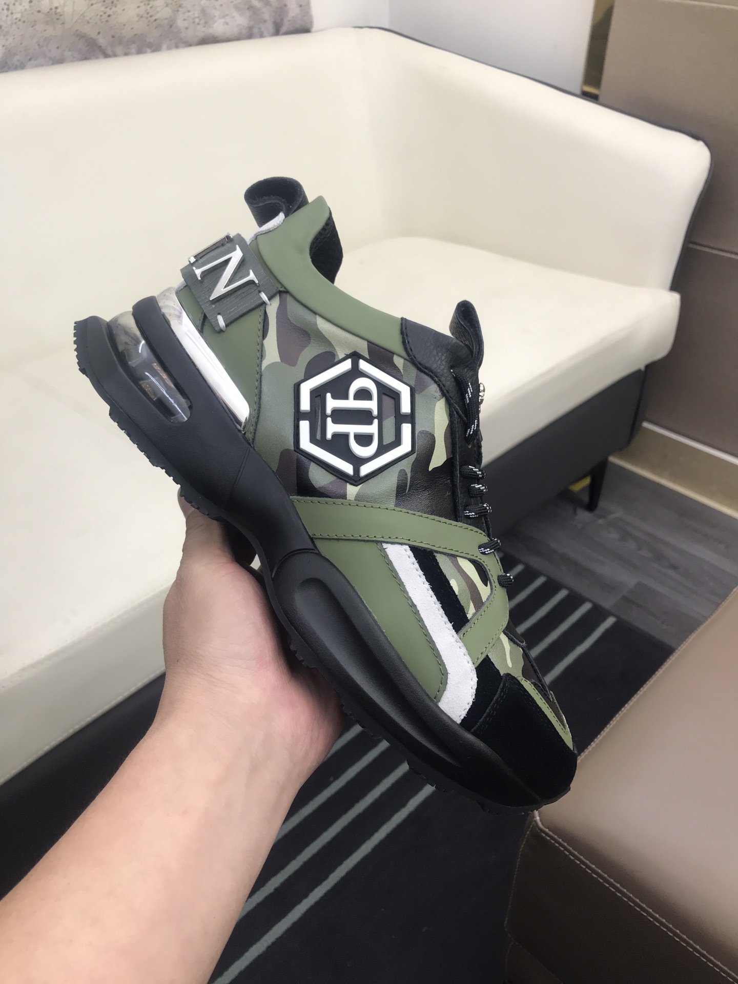 Men P*hilipp P*lein Top Sneaker （）