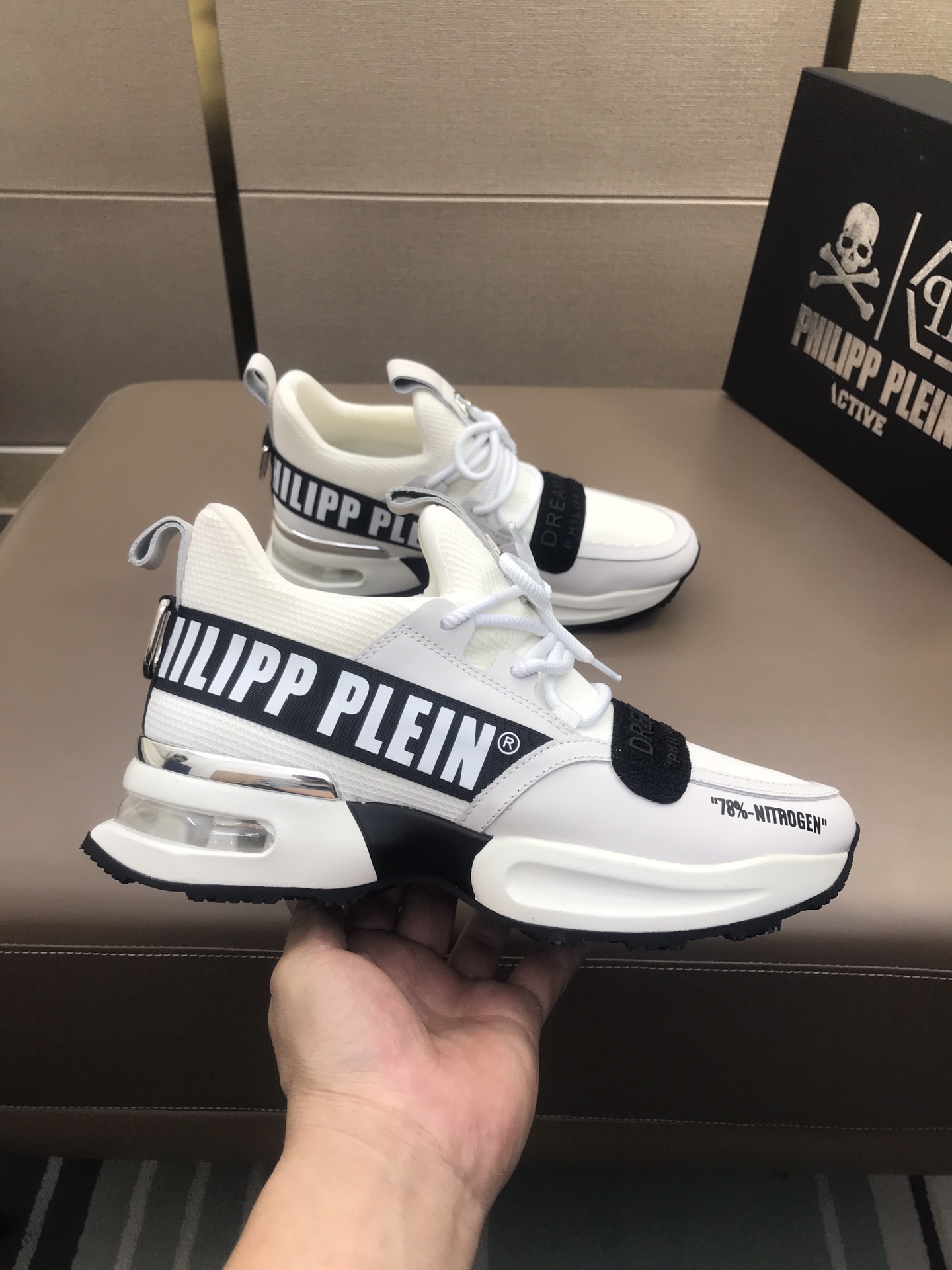 Men P*hilipp P*lein Top Sneaker （）