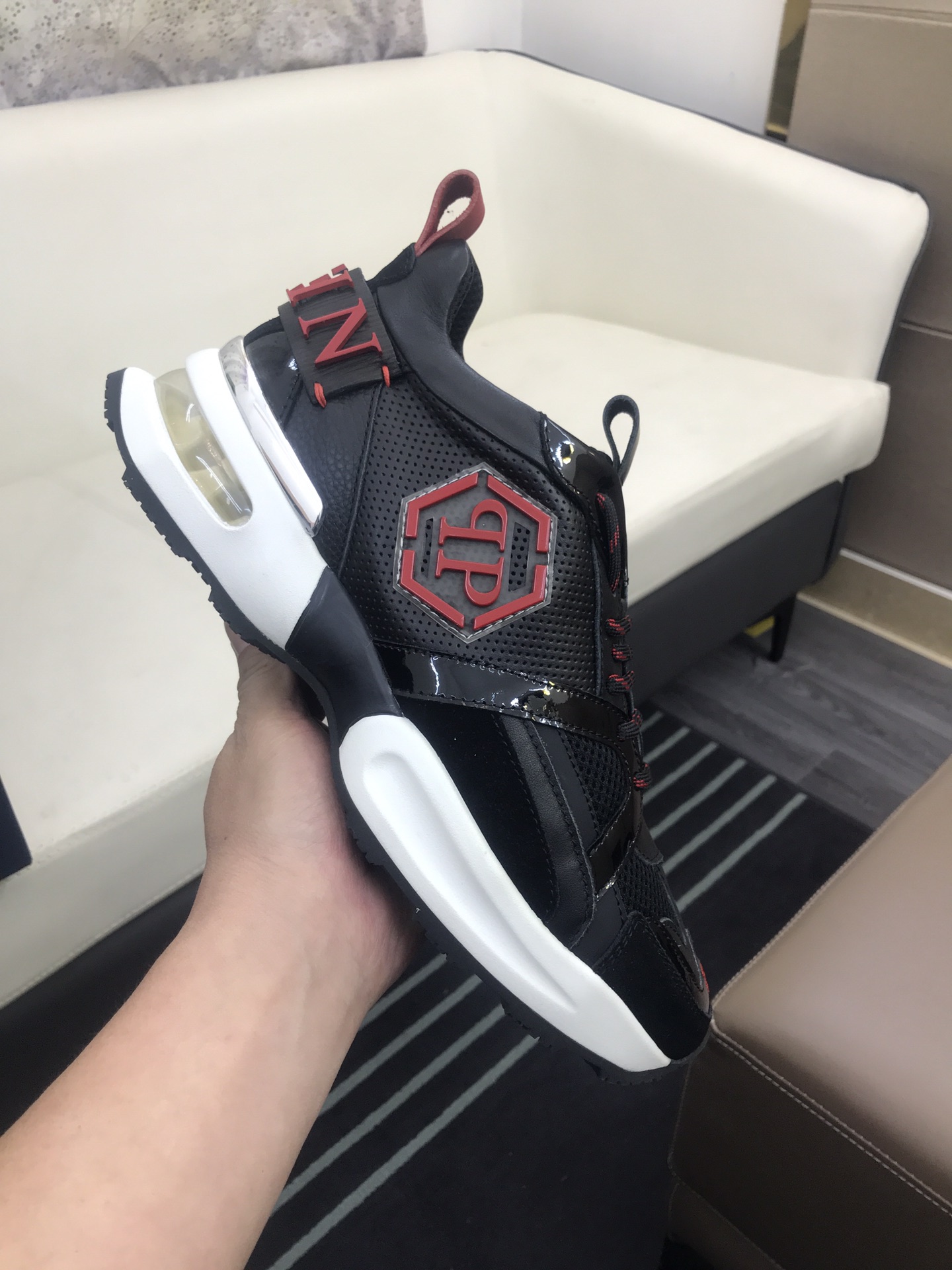 Men P*hilipp P*lein Top Sneaker （）