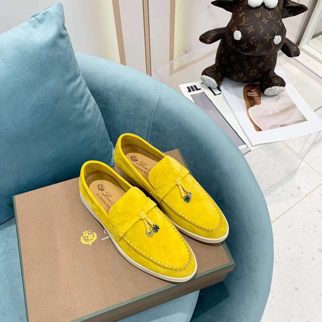 Men Women L*oro P*iana Top Loafer （）