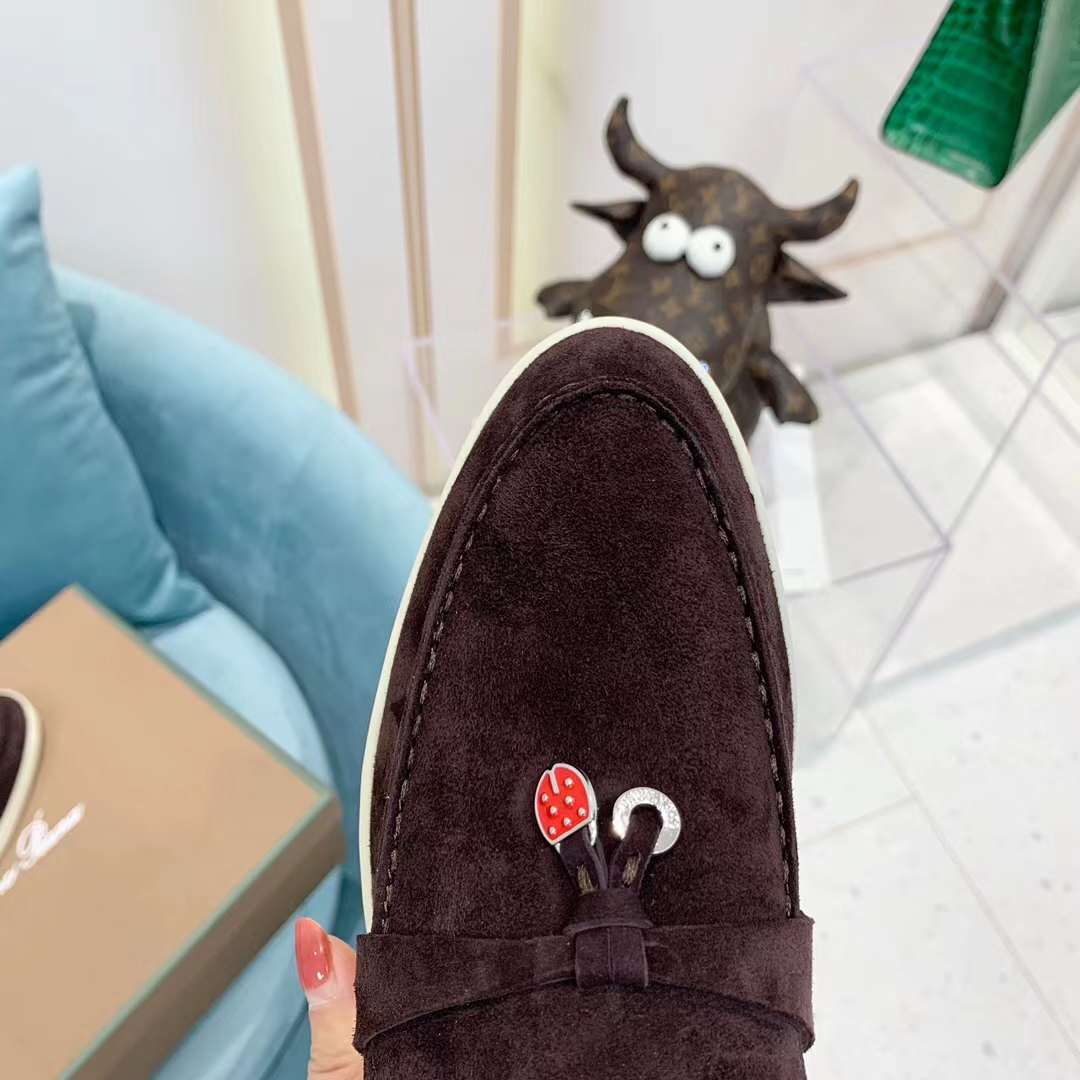 Men Women L*oro P*iana Top Loafer （）