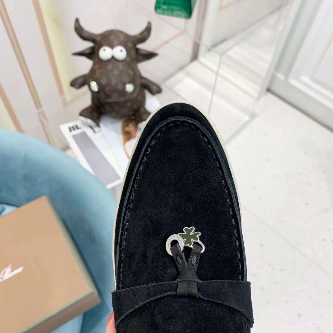 Men Women L*oro P*iana Top Loafer （）