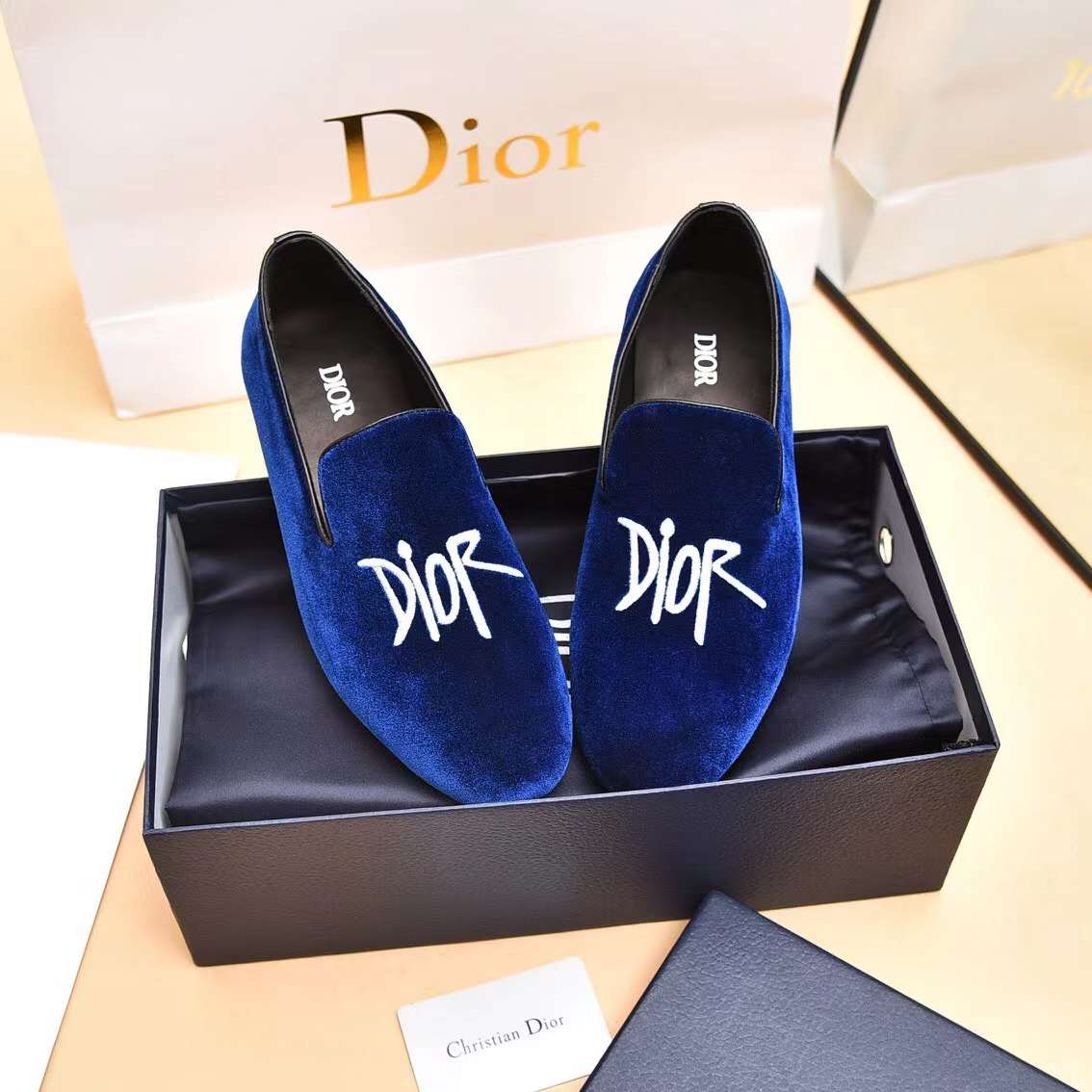 Men D*ior Top Sneaker（）