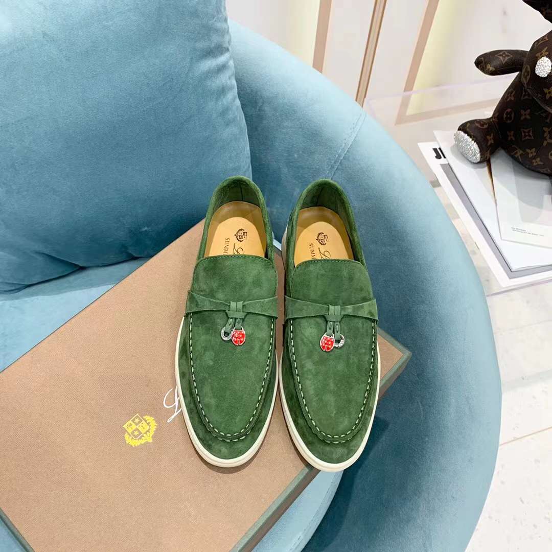 Men Women L*oro P*iana Top Loafer （）