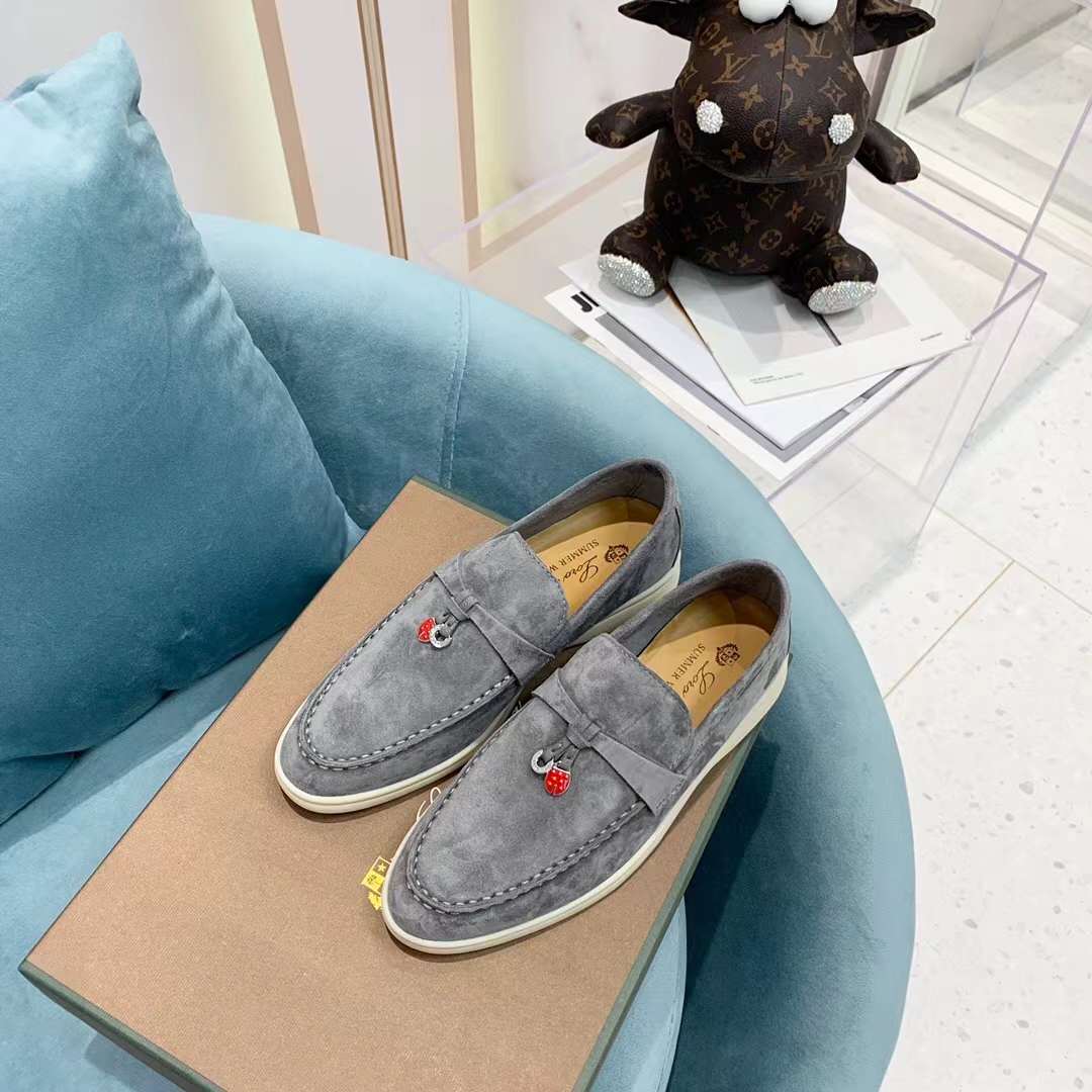 Men Women L*oro P*iana Top Loafer （）