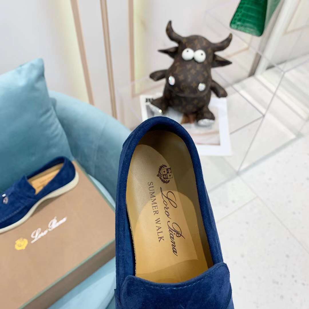 Men Women L*oro P*iana Top Loafer （）