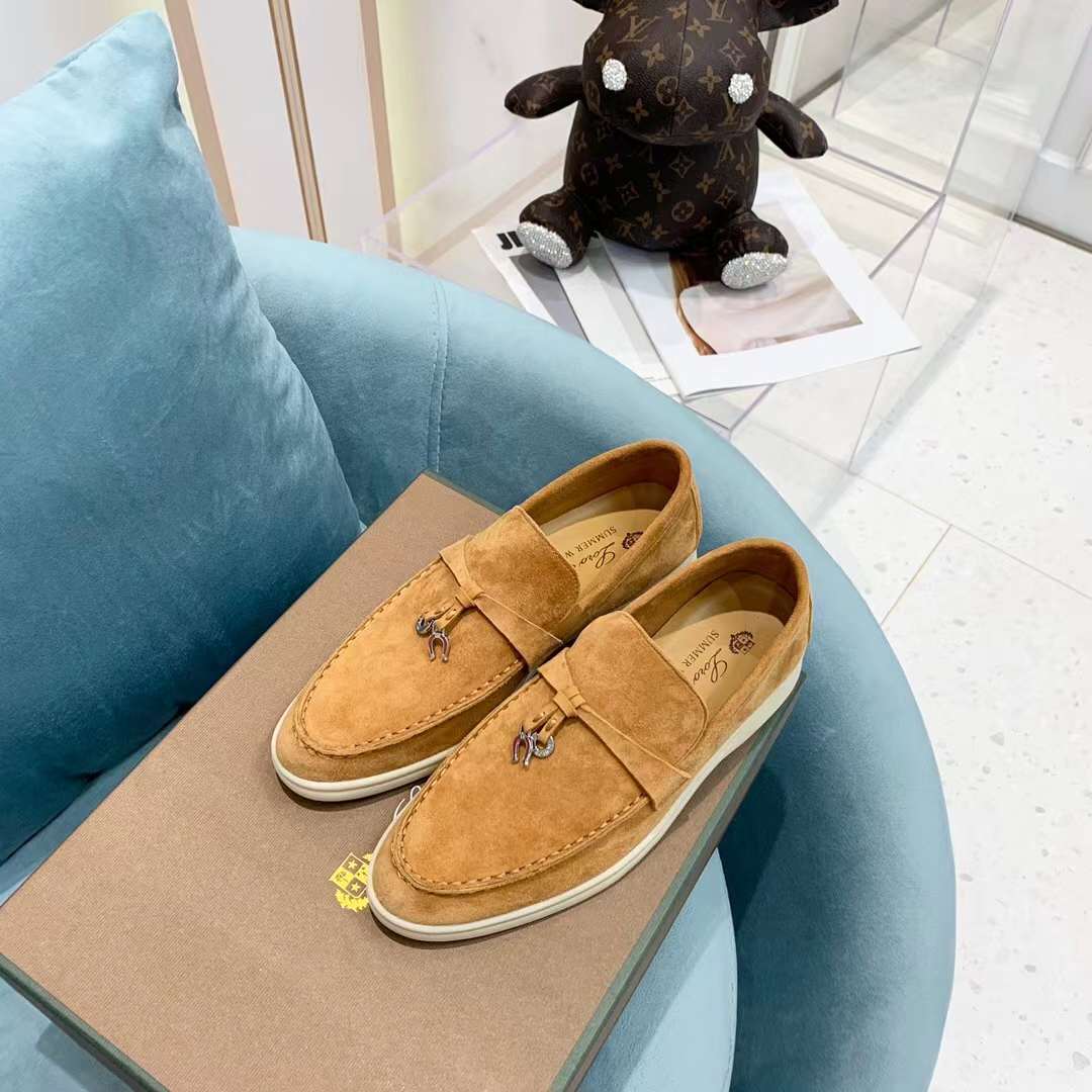 Men Women L*oro P*iana Top Loafer （）