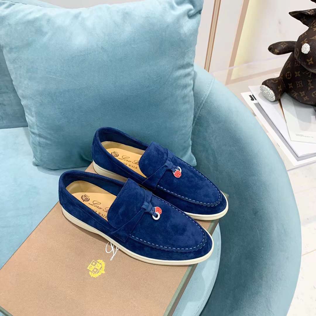 Men Women L*oro P*iana Top Loafer （）