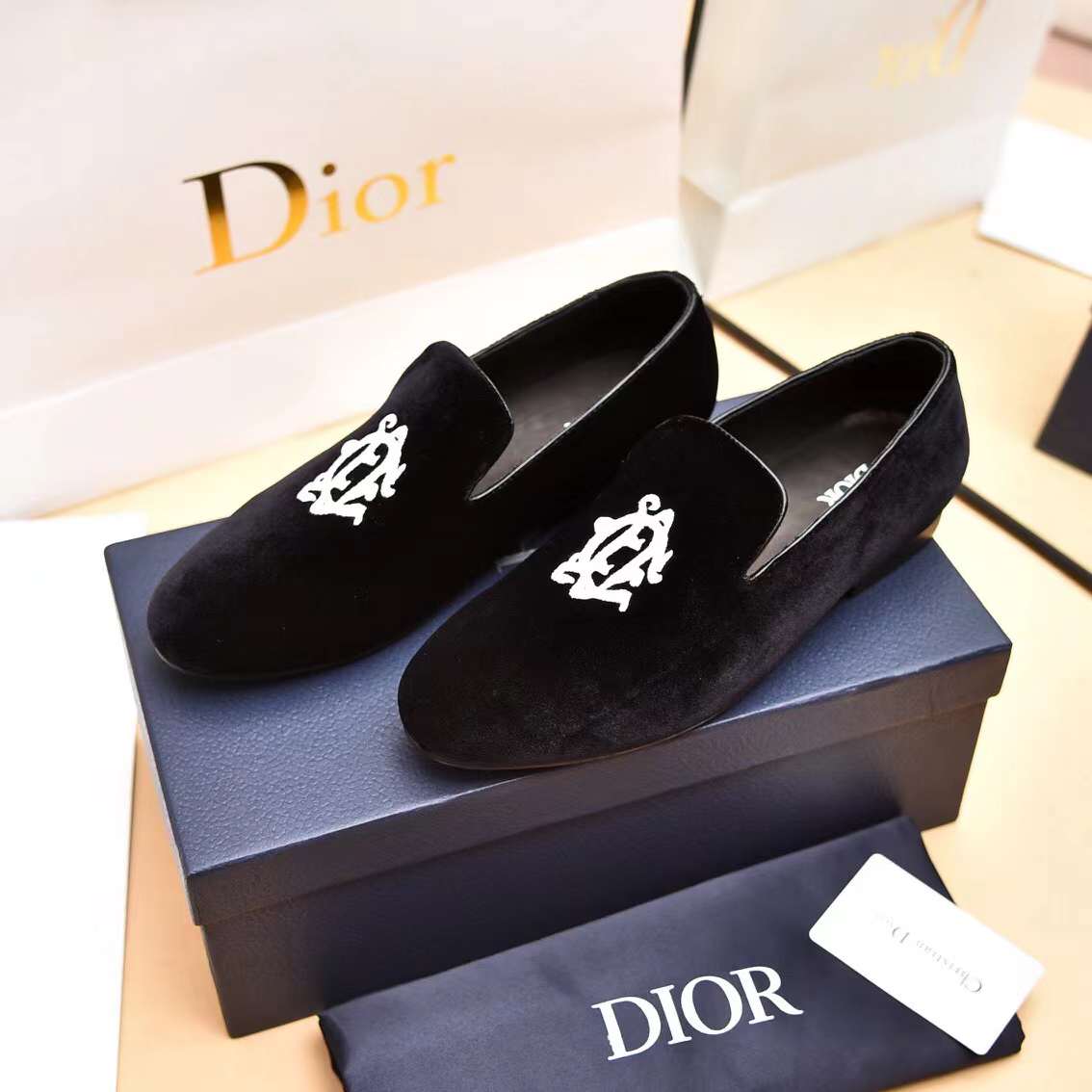 Men D*ior Top Sneaker（）