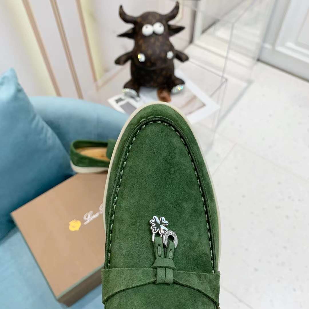 Men Women L*oro P*iana Top Loafer （）