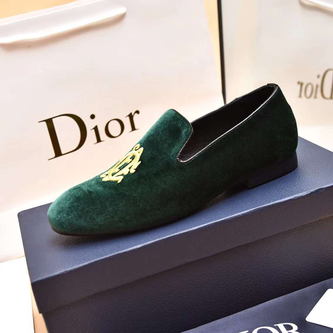 Men D*ior Top Sneaker（）