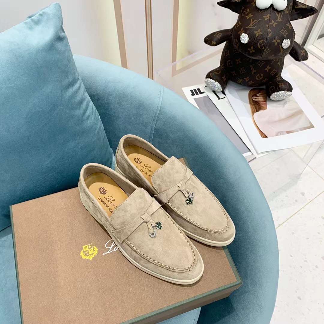 Men Women L*oro P*iana Top Loafer （）