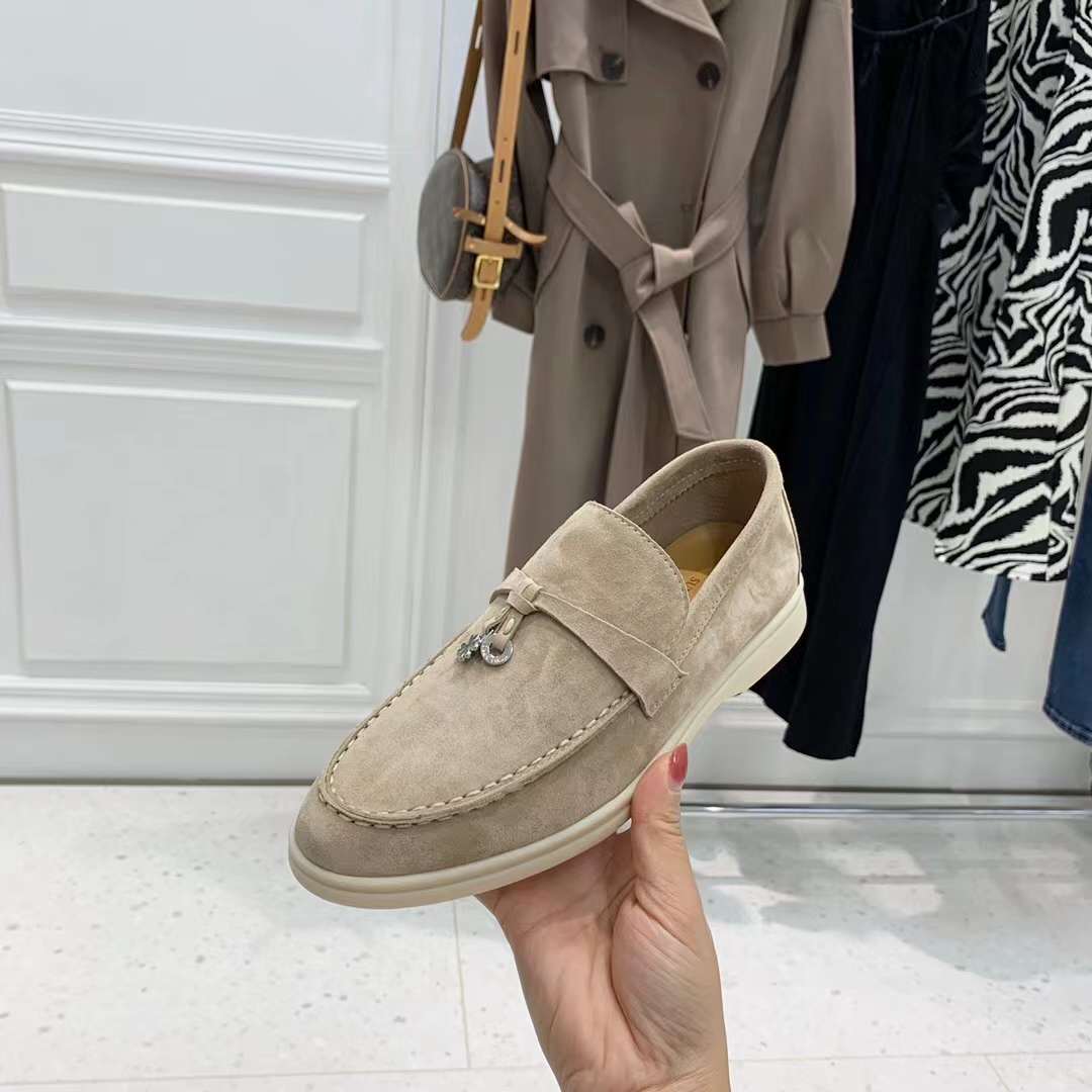 Men Women L*oro P*iana Top Loafer （）