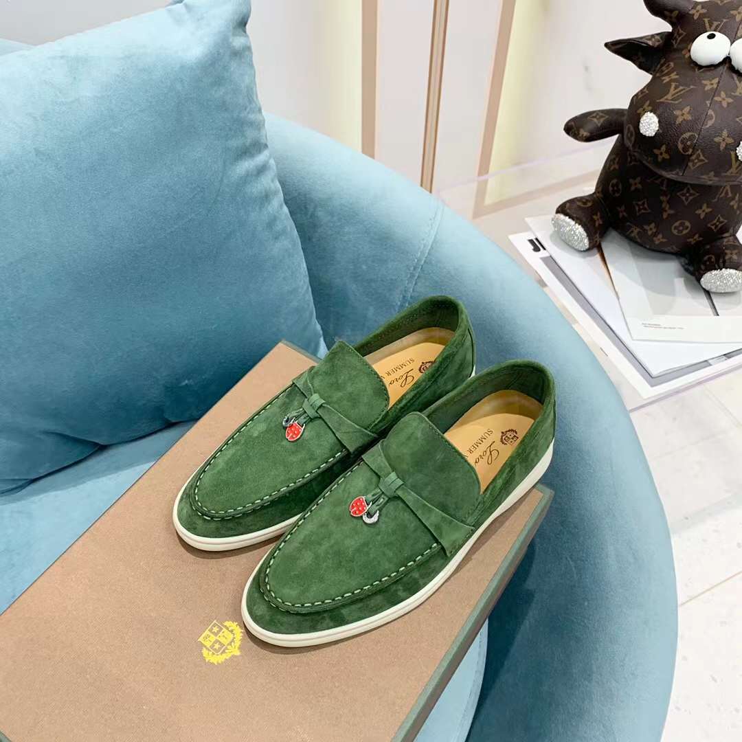 Men Women L*oro P*iana Top Loafer （）