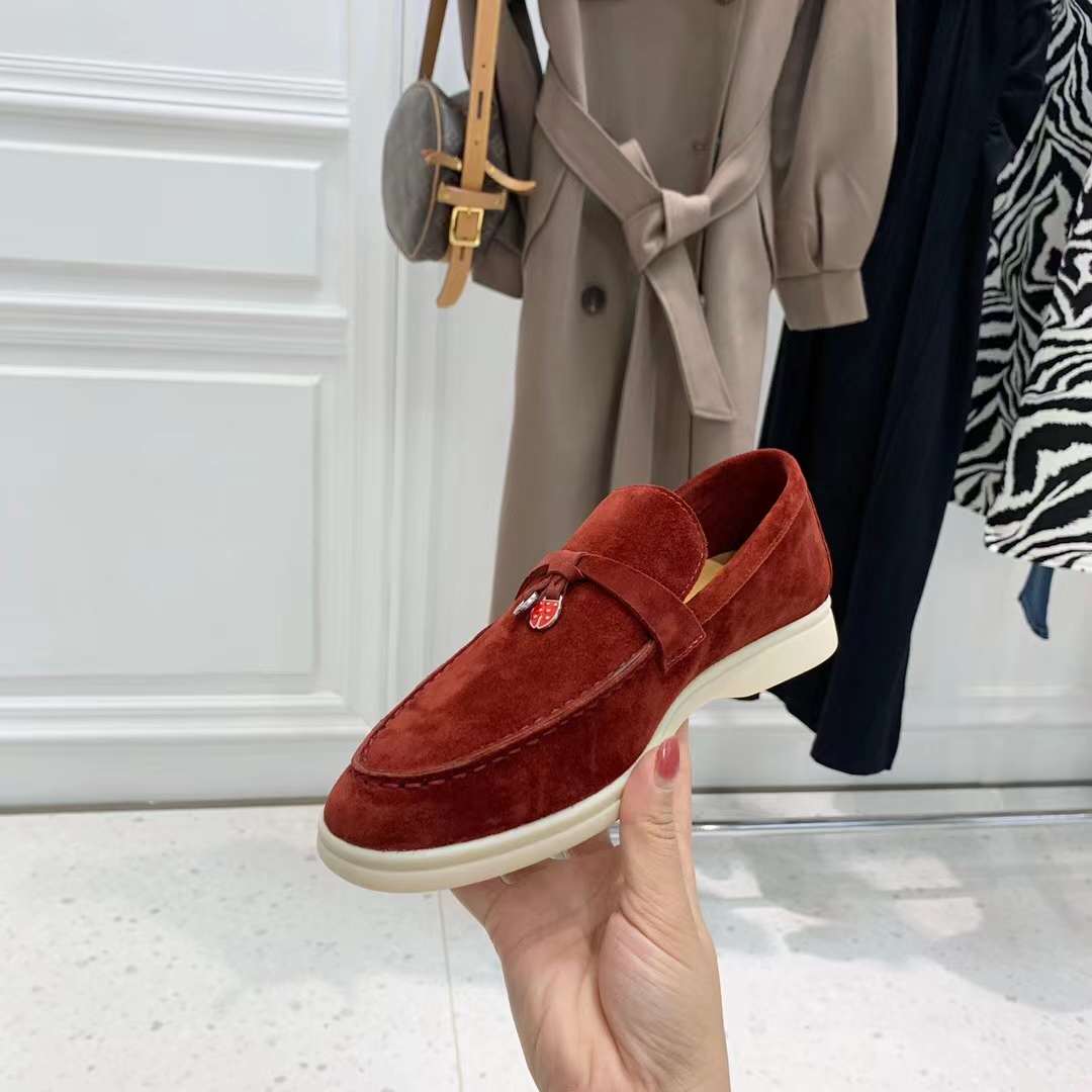 Men Women L*oro P*iana Top Loafer （）