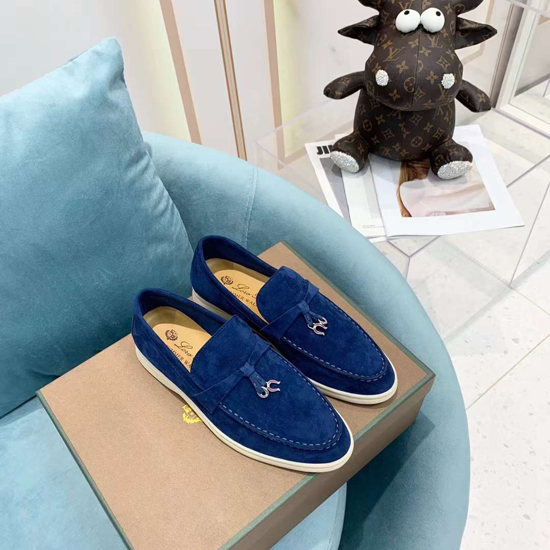 Men Women L*oro P*iana Top Loafer （）