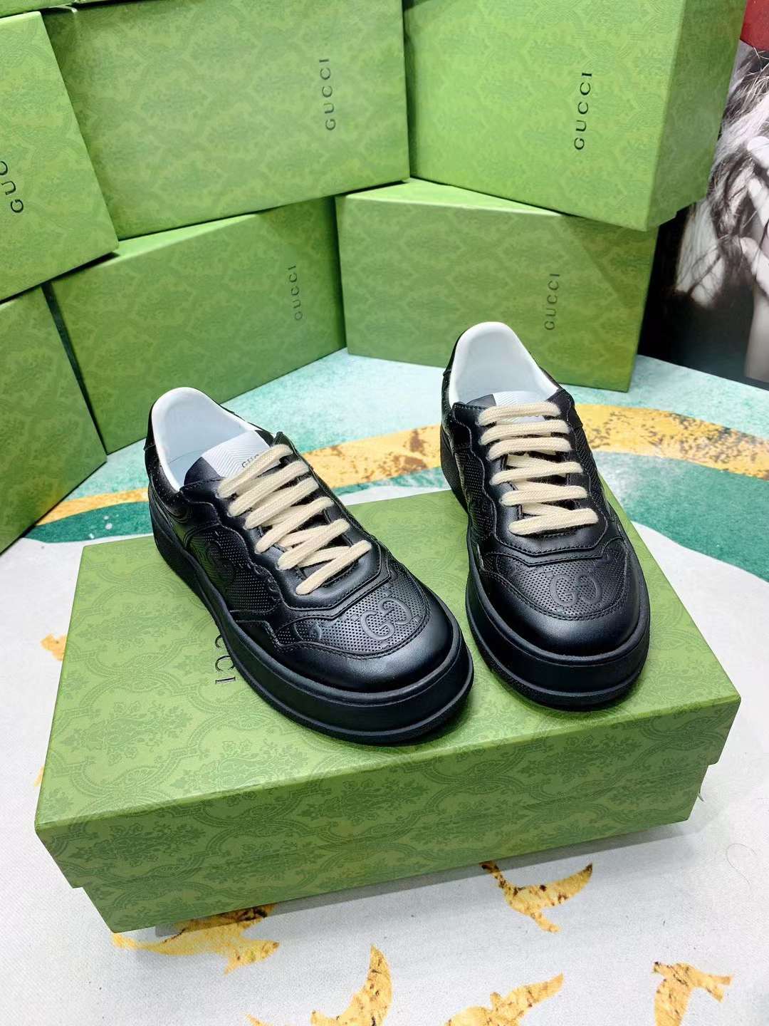 Men Women G*ucci Top Sneaker