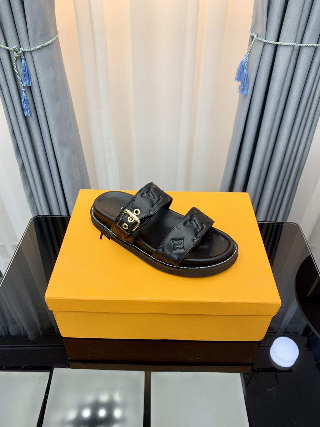 Women Men L*ouis V*uitton Top Slippers