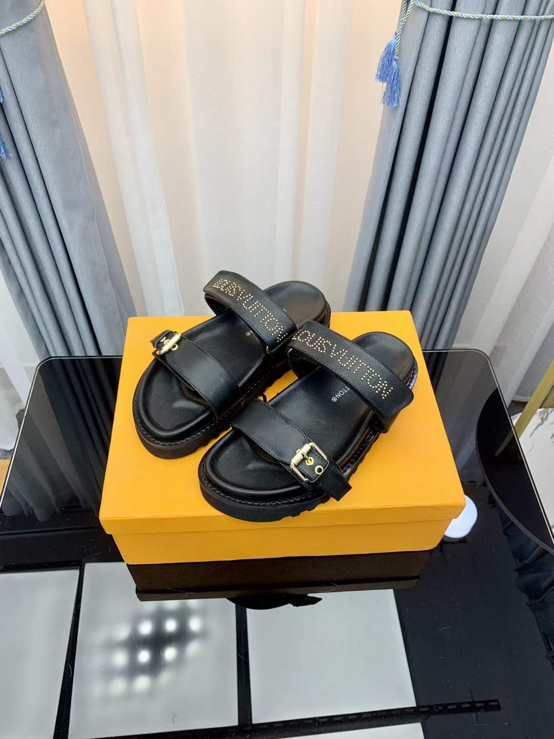 Women Men L*ouis V*uitton Top Slippers