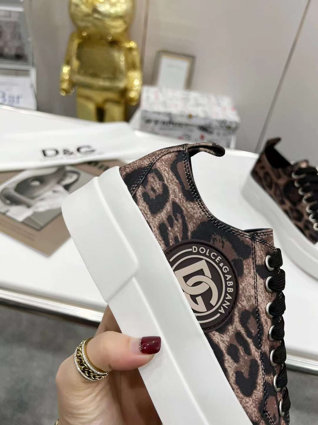 Men Women D*G Top Sneakers