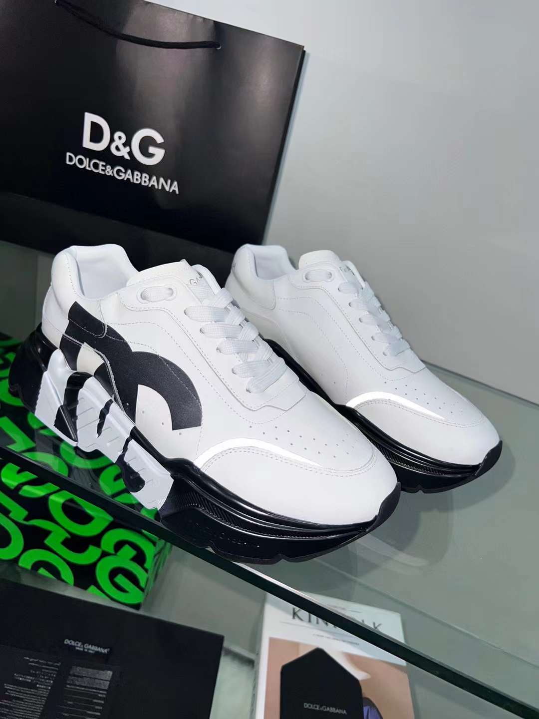 Men Women D*G Top Sneakers